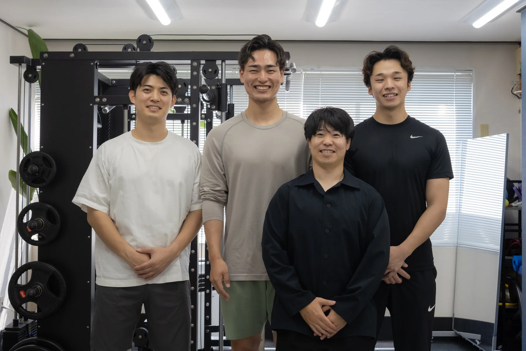 笑顔のトレーナーチーム